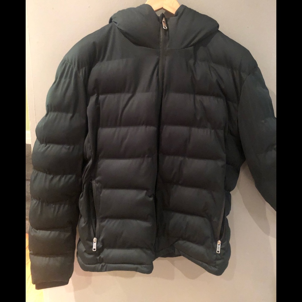DARK GREEN ZARA COAT 🔥